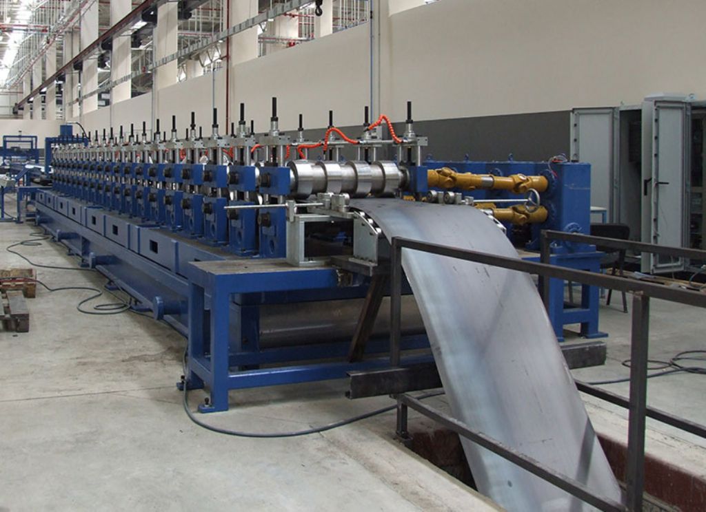 Auto Road Barrier Roll Form Line