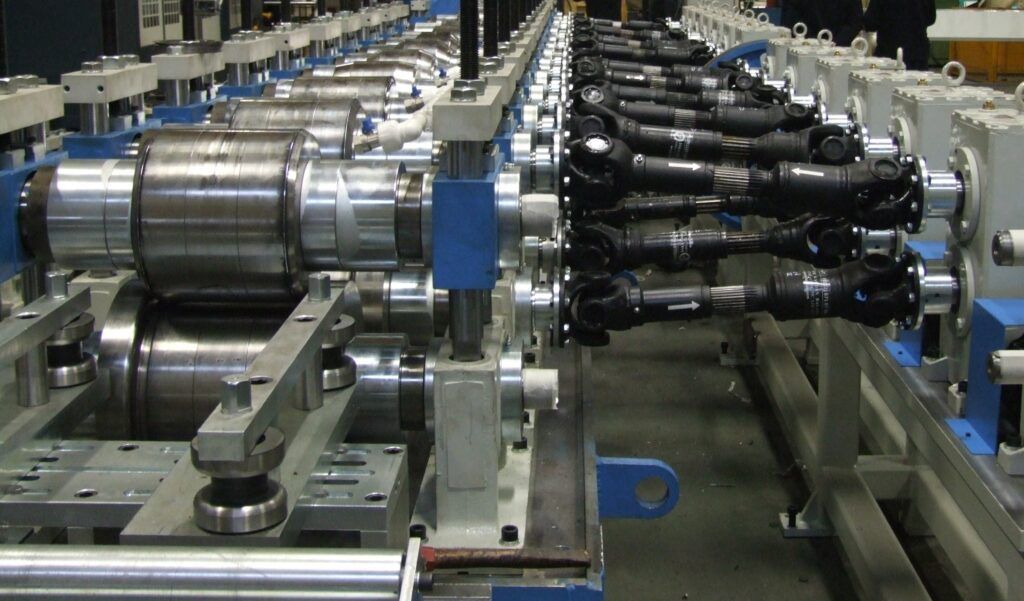 Auto Road Barrier Roll Form Line